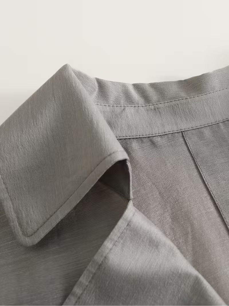 New Women's Spring/Summer Trench Coat, Thin Lightweight Style with Large Lapel