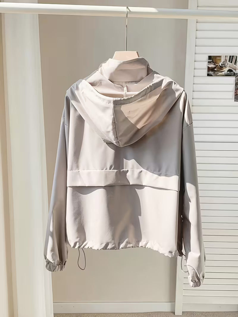 Women'S Beige Trench Coat | Lightweight Non-Stretchy Jacket