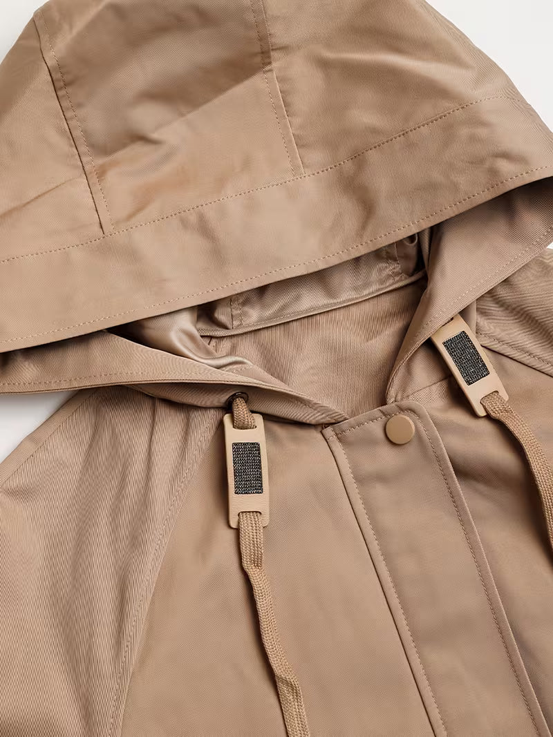 Premium Women'S Apparel Made from Combed for Spring And Autumn 2024 Featuring Long Sleeves And a Hoodie