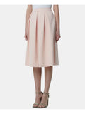 Pleated Midi Skirt