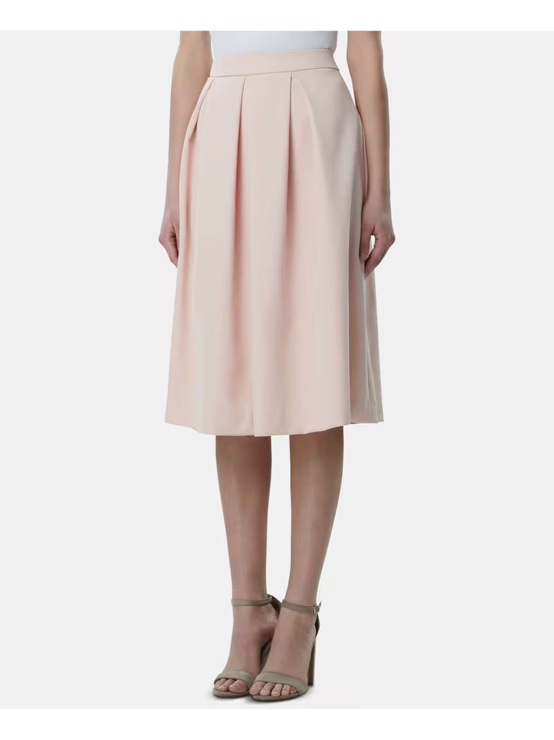 Pleated Midi Skirt